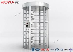 China One Lane Full Height Turnstile Mechanism Stainless Steel For Access Control on sale
