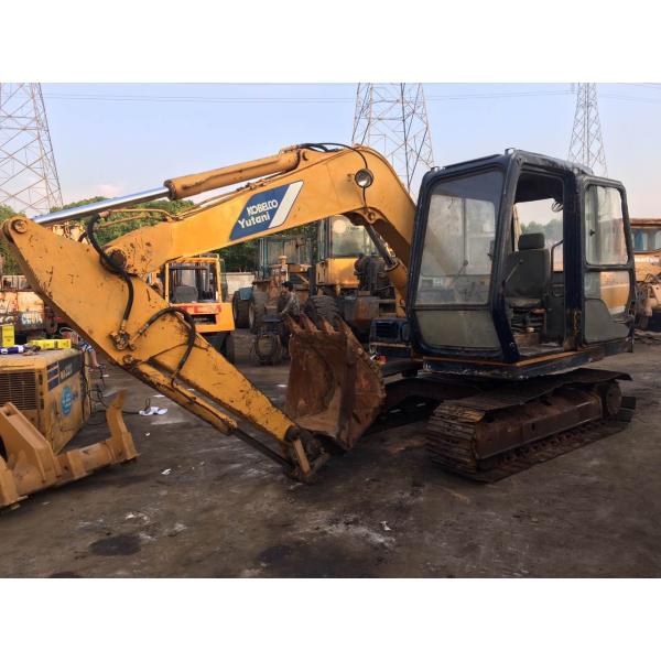 Original Color 0.3m³ Kobelco Sk03 Excavator , Used Kobelco 7 Ton Excavator