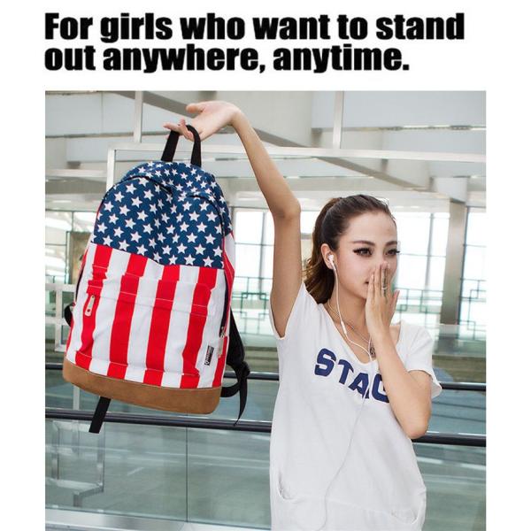 Large Quantities Of England American Flag Canvas Bag