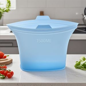 Cheap Eco-Friendly And Sustainable Silicone Food Storage Bags Featuring Airtight Seals, Heat Resistance, And Easy Cleaning – Ideal For Storing Snacks, wholesale