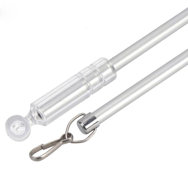 10mm 13mm Clear Transparent Fabric Curtain Pull Wands