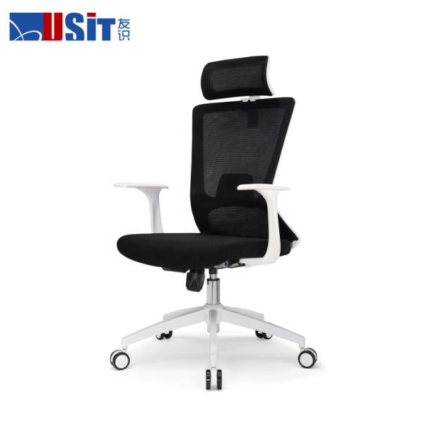 Manager Office Armchair Furniture Executive Work Black Swivel Office Mesh Ergonomic Chair