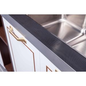 Waterproof 304SUS Stainless Steel Laundry Cabinet Sink Storage Washer Dryer