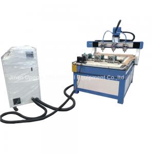 China 3 Heads 3 Rotary Axis Wood Metal Stone CNC Engraving Cutting Machine on sale