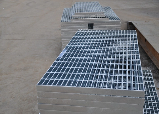 Walkway Grating Steel Stair Tread Galvanized Steel