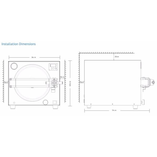 Good price Hospital Sterilizer Equipment Dental Clinic 18L Class N Dental Autoclave