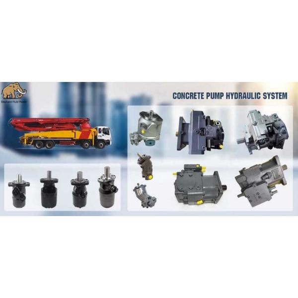 Concrete Mixer truck drum CML10/CML12/CML16, China gearbox in stock, come with hydraulic pump and motor 3