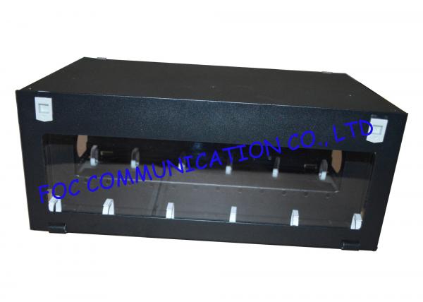 Quality Fiber Optic Patch Panel Holding 12 pieces of LGX Splitter Cassette Suitable For FTTH for sale