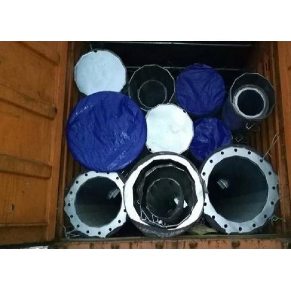 Heavy Weight Monopole Transmission Tower With Hydraulic Press Stamping, Hot-dip Galvanizing Monopole Transmission Tower