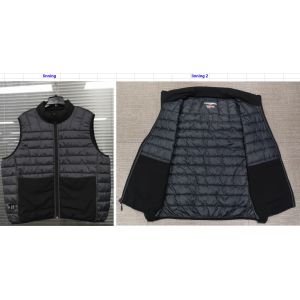 Cheap Autumn Winter Mens Black Padded Gilet Puffer Body Warmer wholesale