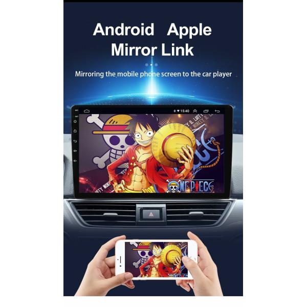 10.1" 2 Din Android Car Stereo Radio with Carplay Android Auto GPS Wifi BT FM RDS Hifi Audio For Universal Car Fitment