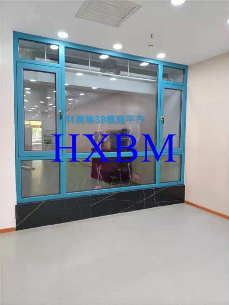 Quality 10.76mm Tempered Glass Aluminum Casement Windows Laminated for sale