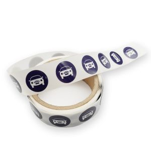 Vehicle Management RFID Sticker Label ISO 14443A Rfid Vehicle Tags
