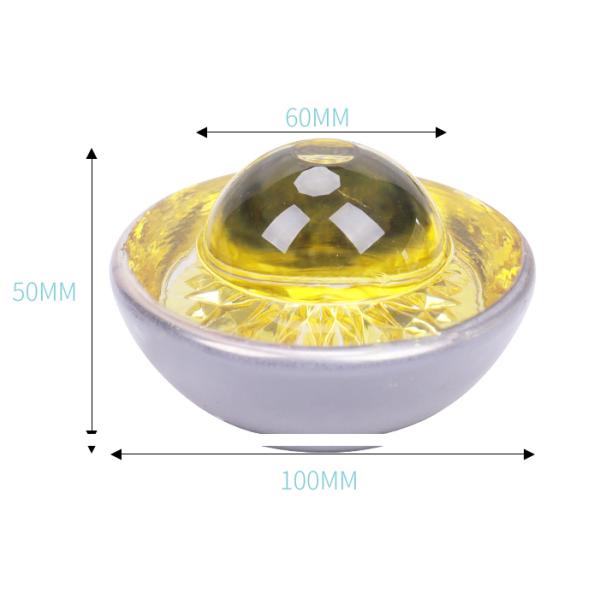 10cm-25cm Reflective Tape Cat Eyes Road Reflective Stud Height 50cm