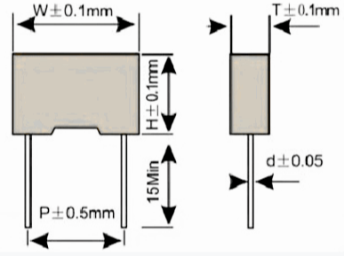 HOWFINE Strong Self Healing Large Capacity Capacitor 405K 350VAC