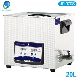 China 20L Ultrasonic Cleaning Machine with Digital Timer adjustable for Cleaning Medical Tools manual labor use on sale