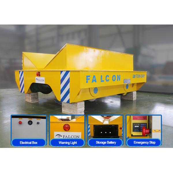 20t Steel Motorized Coil Transfer Trolley applied in Steel Mill for Industrial Material Handling