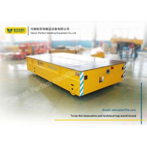 Cheap Plant Smooth Ground Electric Trailer Trolley With Polyurethane Solid Wheels wholesale