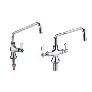Single / Double Pantry Faucet Deck Mounted / Wall Mount Commercial Kitchen