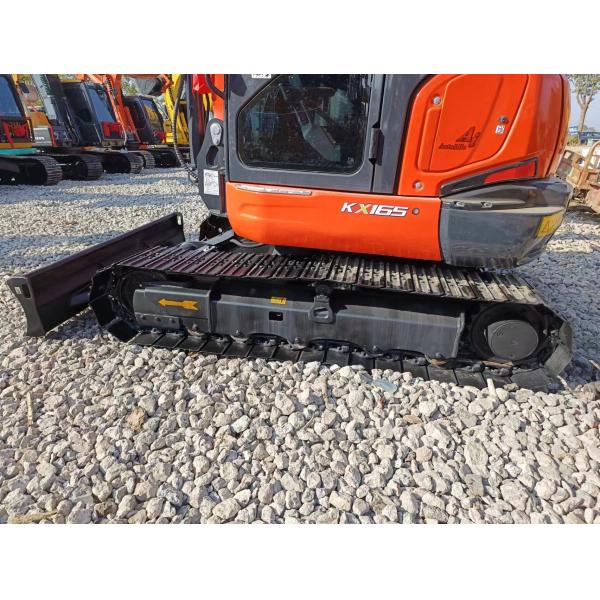 Hydraulic Kubota KX165 Used Excavator Max Digging Height 5860mm