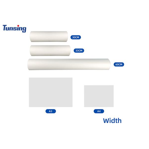 Double Side Matte DTF PET Film For T Shirt Printer 100m Length DTF PET Film