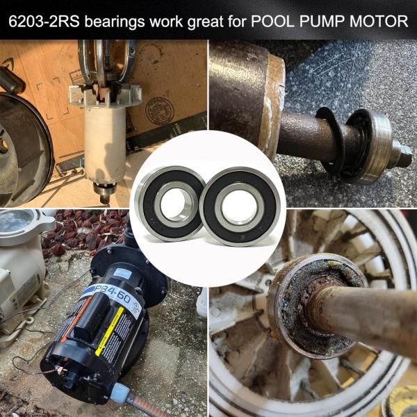 6200 Series Bearing C3 Radial Ball Bearing For Sports Equipment