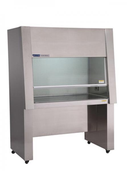 Quality 304 Stainless Steel Vertical Laminar Flow Hood Class 100 Low Noise Level for sale