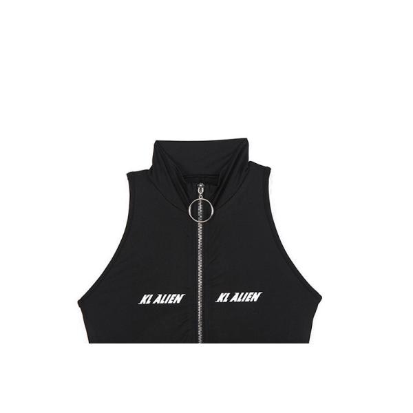 Sexy Sleeveless Bodycon Jumpsuit Turtleneck Zipper Spandex / Polyester Anti Wrinkle