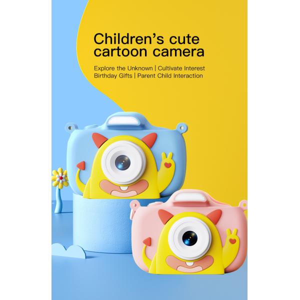 Mini Camera Kids Camera 1080P HD Digital Video Camera Kids Digital Camera With Silicone Unicorn Case Camera for Kids