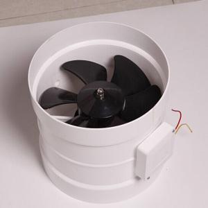 Cheap 1850m3/h 2500r/m PP Axial Flow Fan for Laboratory Ventilation Fume Hood Use wholesale