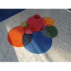 Handmade Wool Blend Living Room Carpet Rugs 1000*1000