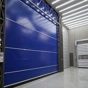 Cheap Stacked Flexible Fabric Hangar Doors 3000x3000mm For Cleanroom wholesale