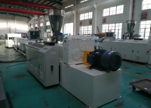 Cheap UPVC / PVC Pipe Extrusion Line Full Automatic Plastic Pipe Production Line wholesale