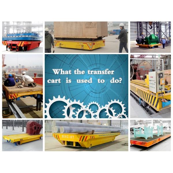 Electric Die Transfer Cart / Rail Transfer Car For Safety Voltage Assembly Line