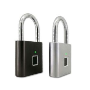 Cheap Intelligent Smart Lock Fingerprint Padlock Zinc Alloy Material wholesale