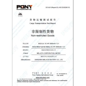 Shenzhen Melasta Battery Ltd Certifications