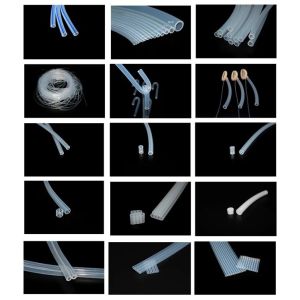 Odorless Medical Silicone Rubber Tube 2mm Id Silicone Tubing