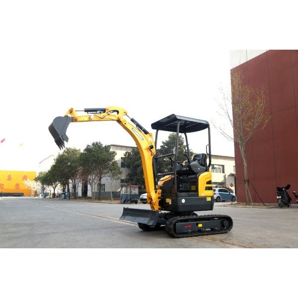EPA Standard 2000kg Diesel Mini Excavator For Farm Use Long Lifespan