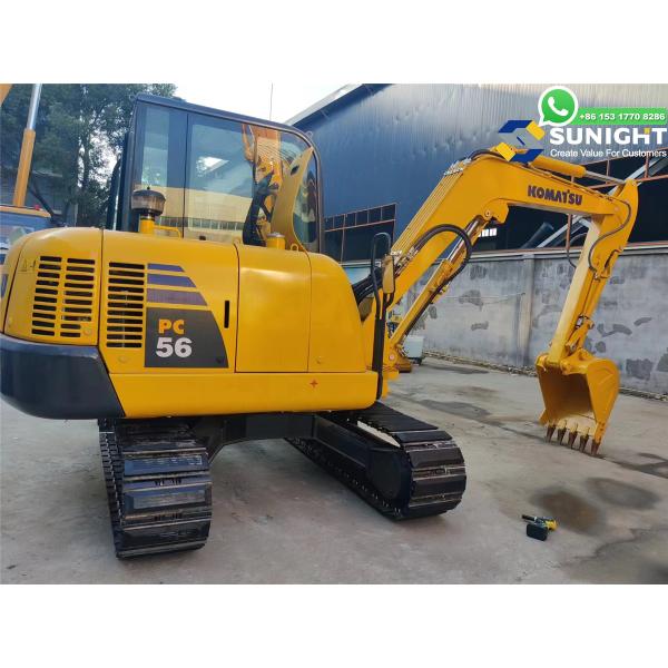 Komatsu PC56 Good Condition Used Excavator Machine Used JAPAN Komatsu PC56 Crawler Excavator Used Excavators