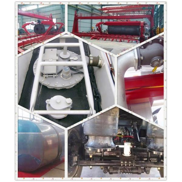 Road Transport Carbon Steel 50000L Water Hauling Tanks Trailers