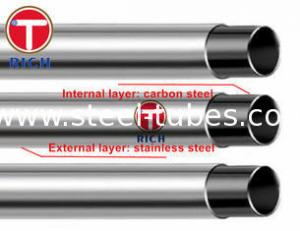 Cheap GB/T 18704 Stainless Steel pipe Clad Steel Pipe Stainless Steel Tube 302 304 12Cr17Mn6Ni5N wholesale