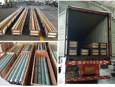 Hydraulic Cylinder Chrome Piston Rod CK45 , ST52 , 42CrMo4 , 40Cr