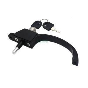 High Security Aluminum Sliding Screen Window Handle Lock With Key