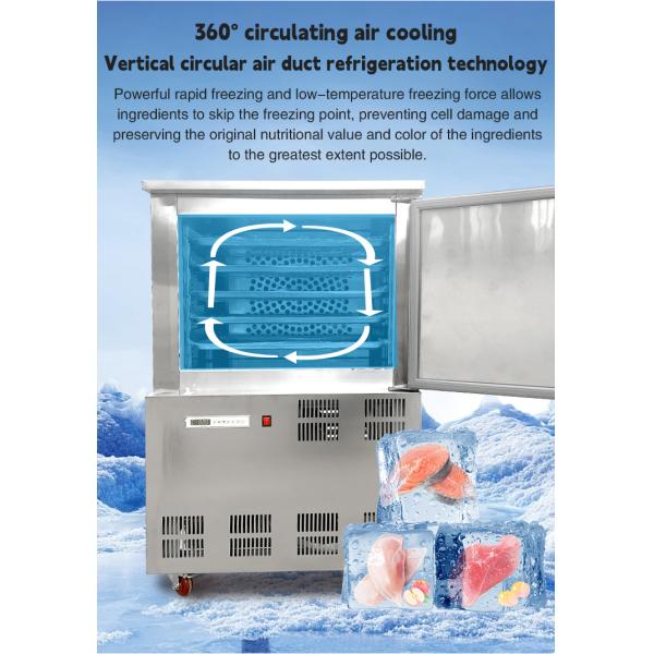 -45℃ Commercial Blast Freezer Industrial Shock Fast Quick Freezing Plate Blast Freezer Machine