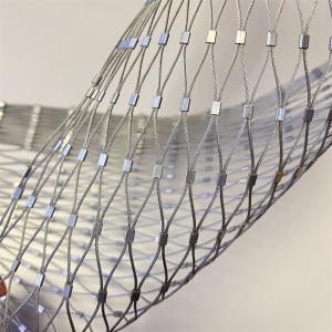 Cheap 7x7 Structure Stainless Steel Wire Rope Mesh Railing SUS304 316 wholesale