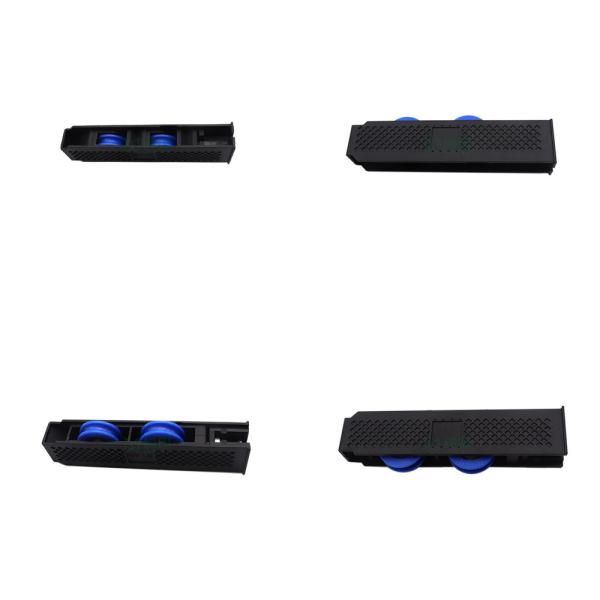 Sliding Double Wheel Nylon Pulley , Door And Window Roller Easy Installation