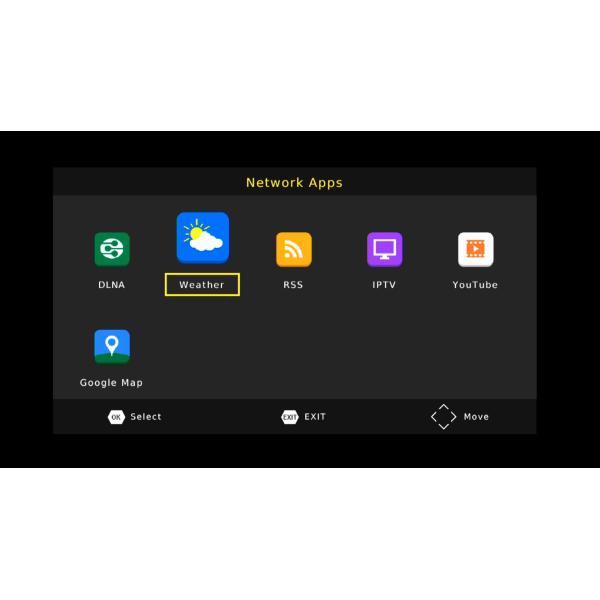 CK610M AAC 120MM MPEG4 Set Top Box With Wifi HD 64MB DDR2 SDRA