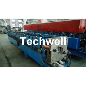 Round / Square Custom Downpipe Roll Forming Machine For Metal Rainspout Profile