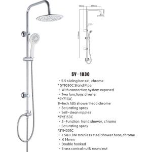2014 HOT Sale S.S sliding shower set