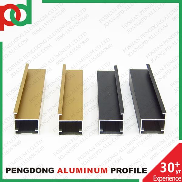 Customizable Extrusion Technology Manufacture Aluminium Profiles For Glass Door Kitchen Cabinet Wardrobe MDF Melamine